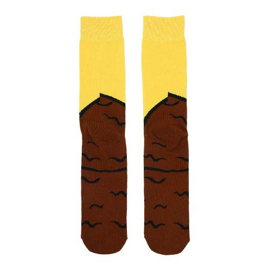Picture of Bioworld Two Tasty Pairs Cheeseburger 2 Pair Crew Box Set