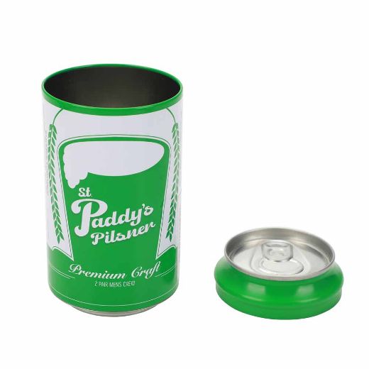 Picture of Bioworld St. Paddy's Pilsner 2 Pair Crew Beer Can Set