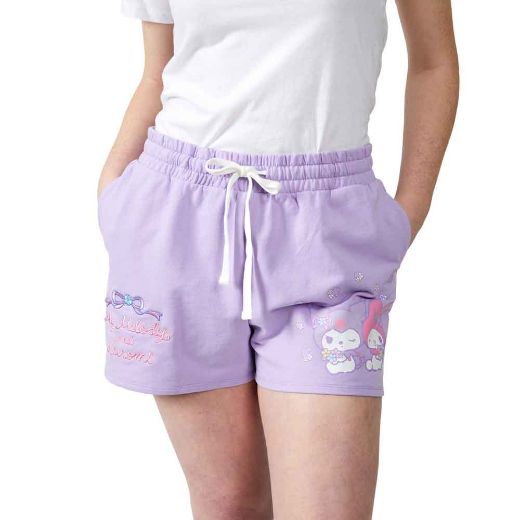 Picture of Kuromi & My Melody Besties Sweat Shorts