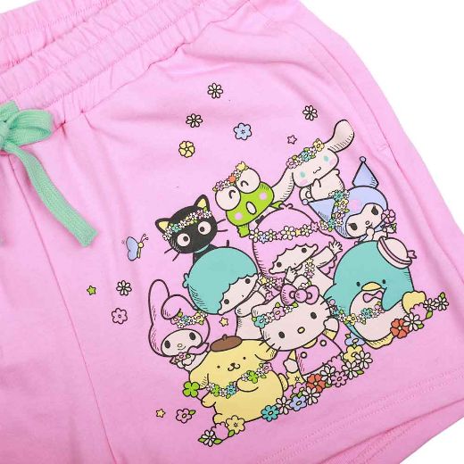 Picture of Hello Kitty & Friends Flower Power Sweat Shorts