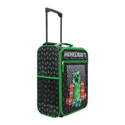 Picture of Minecraft Soft Sided Rolling Luggage