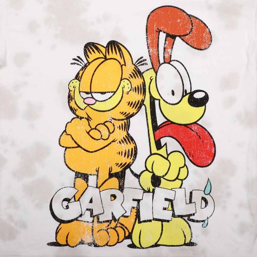 Picture of Garfield & Odie Oversized Print Unisex Pre-pack Tee