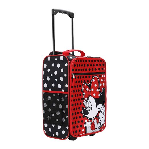 Picture of Disney Minnie Mouse Soft Sided Roller Travel Suitcase