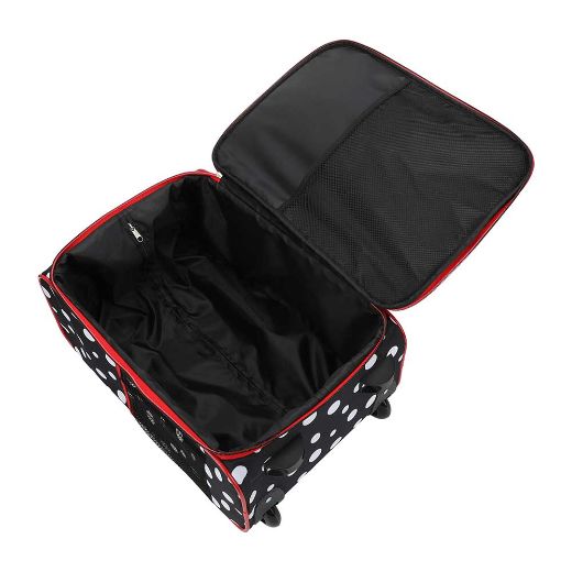 Picture of Disney Minnie Mouse Soft Sided Roller Travel Suitcase