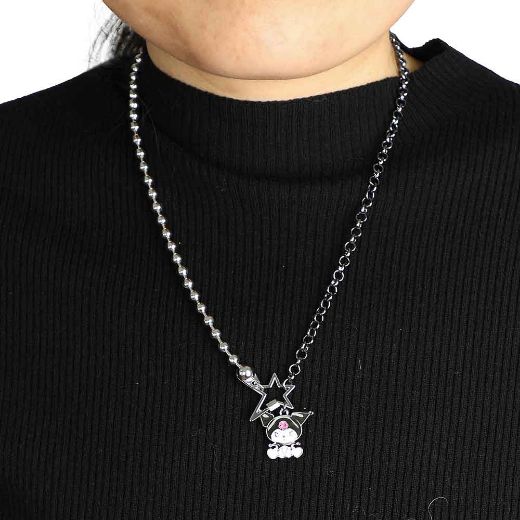 Picture of Kuromi Multi-Charm Pendant Necklace