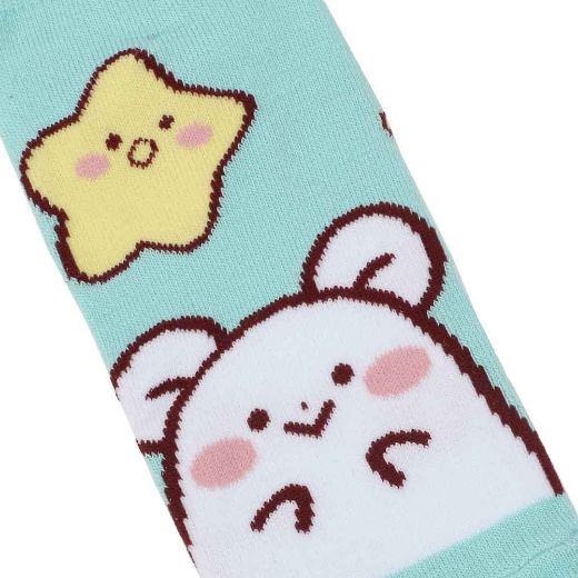 Picture of Mimi & Neko Scalloped Edge 5 Pair Ankle Socks