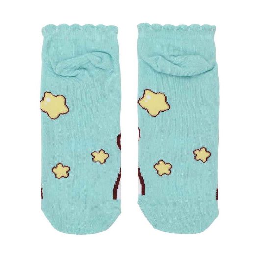 Picture of Mimi & Neko Scalloped Edge 5 Pair Ankle Socks