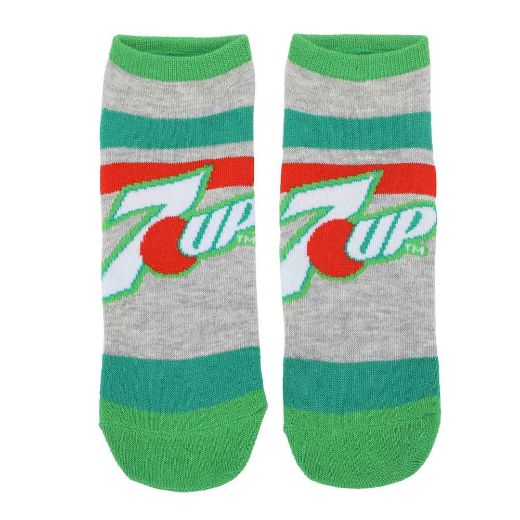 Picture of Dr. Pepper Retro Stripes Soda 5 Pair Ankle Socks