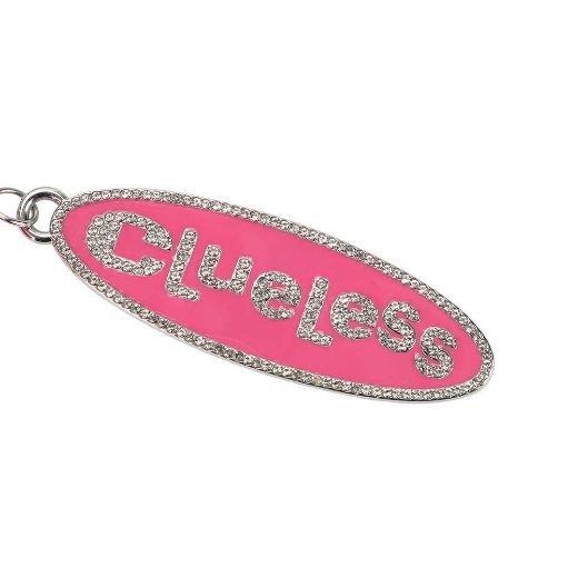 Picture of Clueless Heart Pom Keychain