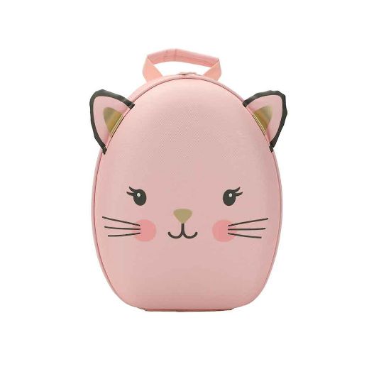 Picture of Little Me Cat 16 in. Youth Rolling Luggage & Mini Backpack