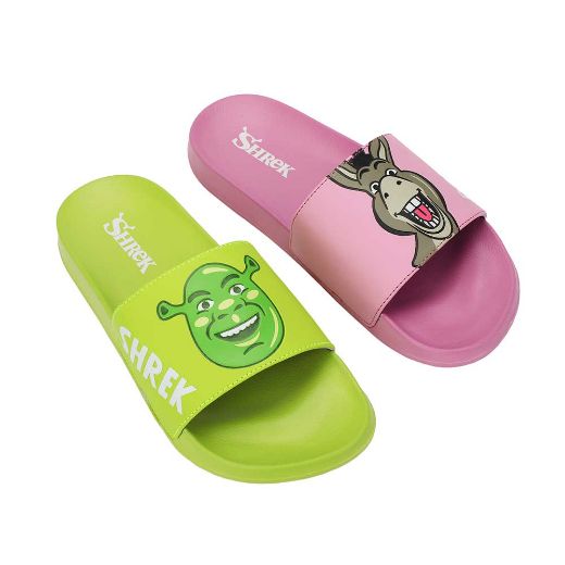 Picture of Dreamworks Shrek & Donkey Slide Sandals