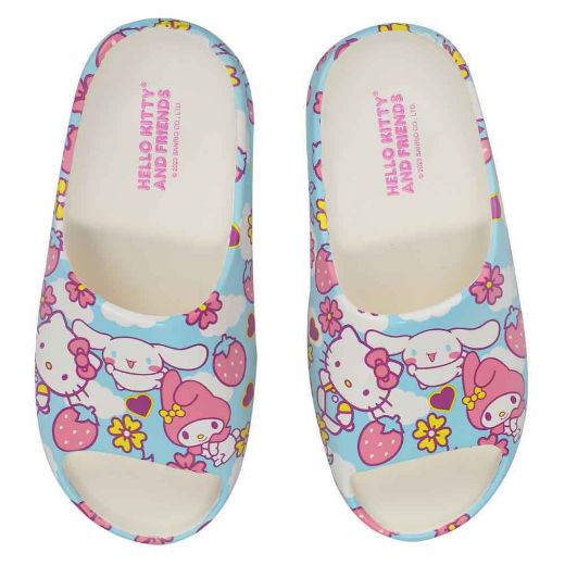 Picture of Hello Kitty & Friends AOP Juniors Cloud Slide Sandals