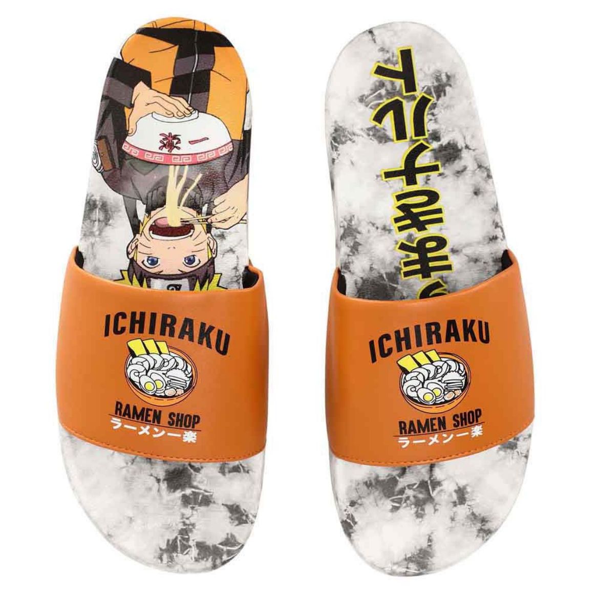 Picture of Naruto Ichiraku Ramen Shop Athletic Slide Sandals