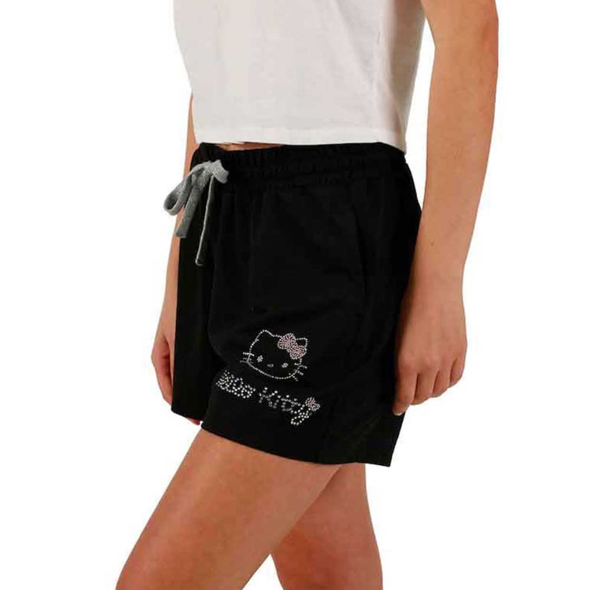 Picture of Hello Kitty Rhinestone Sweat Shorts
