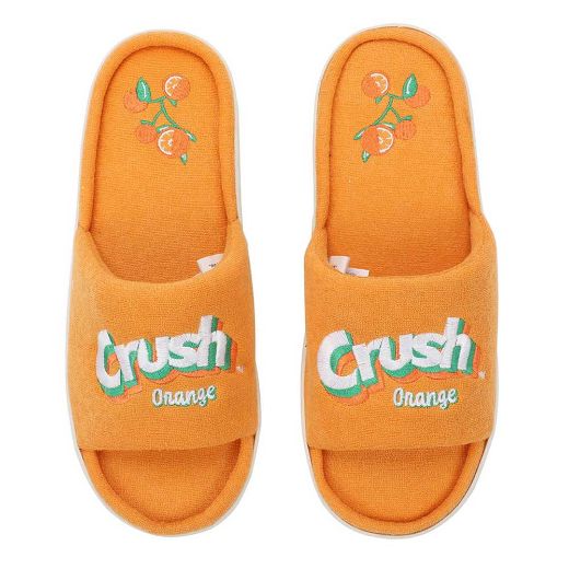 Picture of Orange Crush Terry Cloth Slides