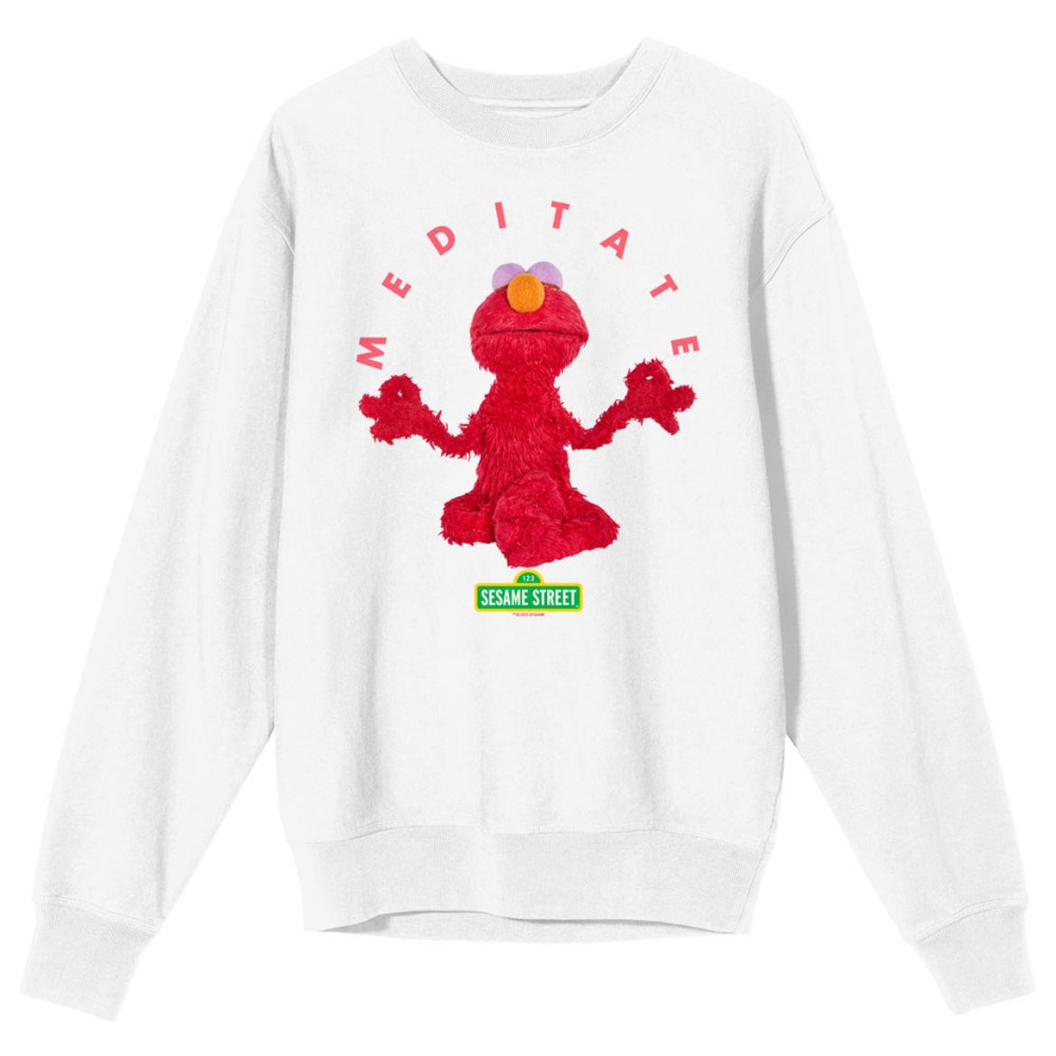 Picture of Sesame Street Elmo Meditate Unisex Sweatshirt