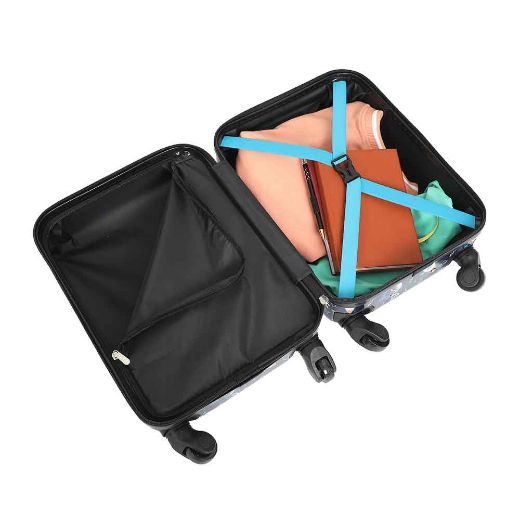 Picture of Viggio Space Fun 3 pc Youth Luggage Travel Set