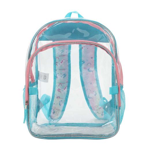Picture of Unicorn Youth 5 pc Clear Backpack Set