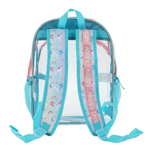 Picture of Unicorn Youth 5 pc Clear Backpack Set