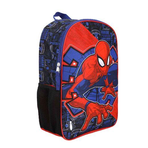 Picture of Marvel Spider-Man Cosplay Chest Panel Youth Backpack
