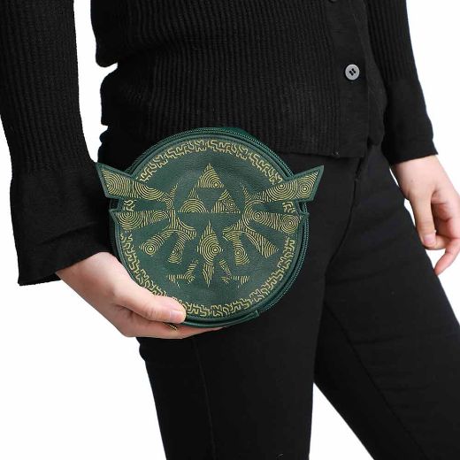 Picture of Zelda Hyrule Crest 3D Travel Cosmetic Bag