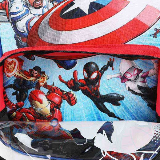 Picture of Marvel Avengers Youth 5 pc Backpack Set