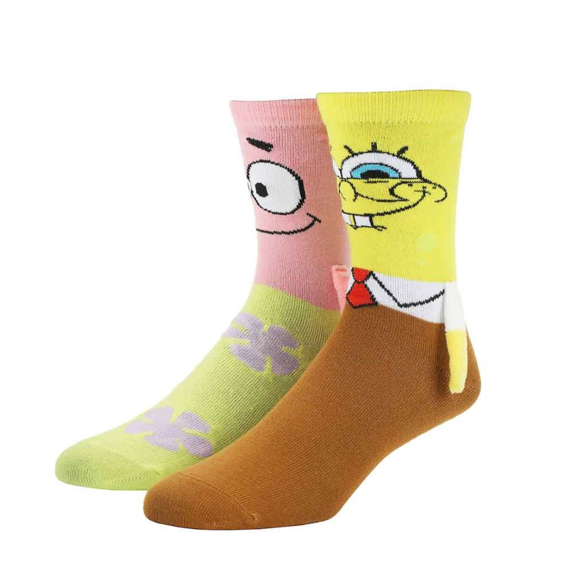 Picture of SpongeBob SquarePants & Patrick 3D Crew Socks