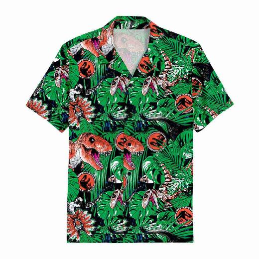Picture of Jurassic Park Woven Pre-pack Button Up