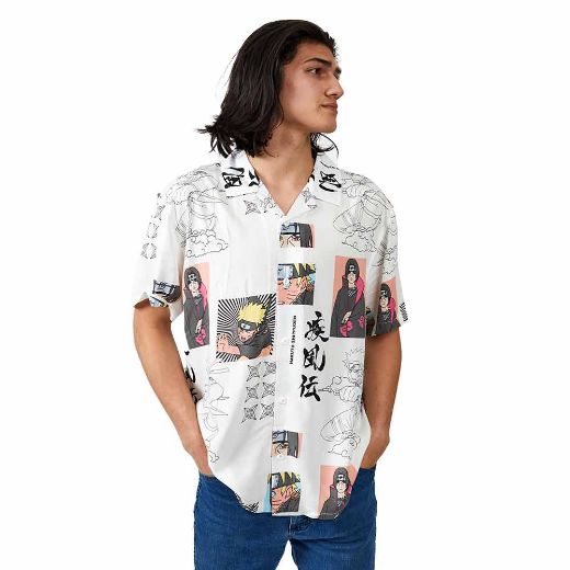 Picture of Naruto Shippuden Woven Pre-pack Button Up