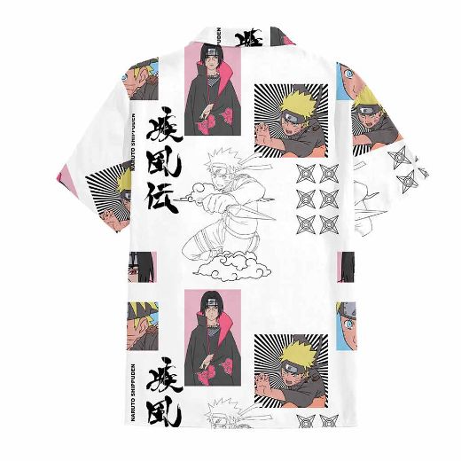 Picture of Naruto Shippuden Woven Pre-pack Button Up