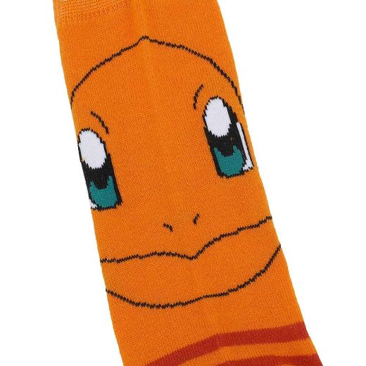 Picture of Pokemon Characters 5 Pair Crew Socks