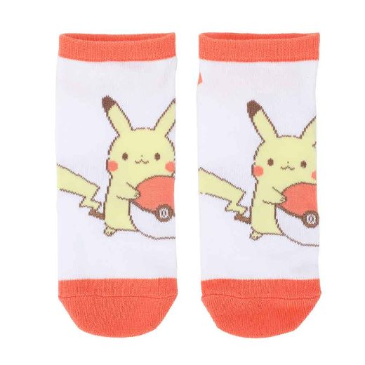 Picture of Pokemon Pikachu 5 Pair Ankle Socks