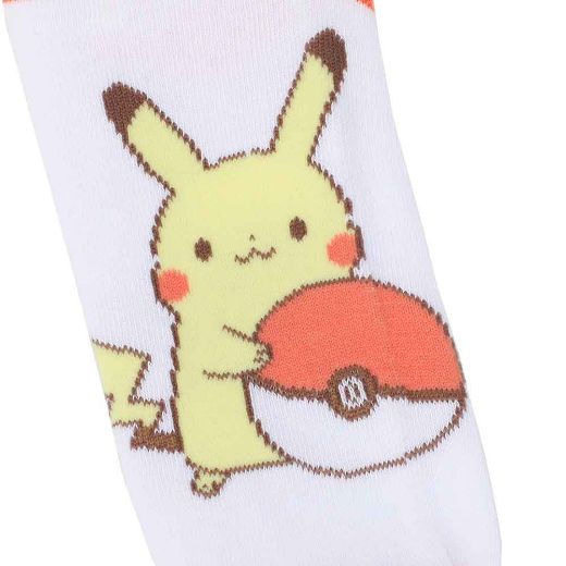 Picture of Pokemon Pikachu 5 Pair Ankle Socks
