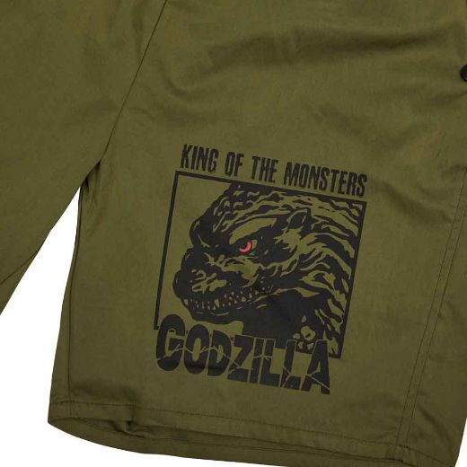 Picture of Godzilla King of the Monsters Active Belted Shorts