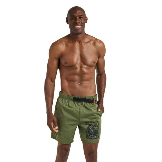 Picture of Godzilla King of the Monsters Active Belted Shorts