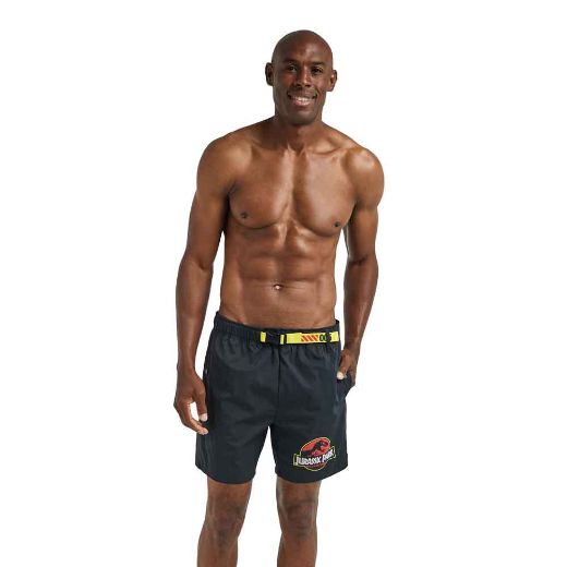 Picture of Jurassic Park Isla Nublar Active Belted Shorts