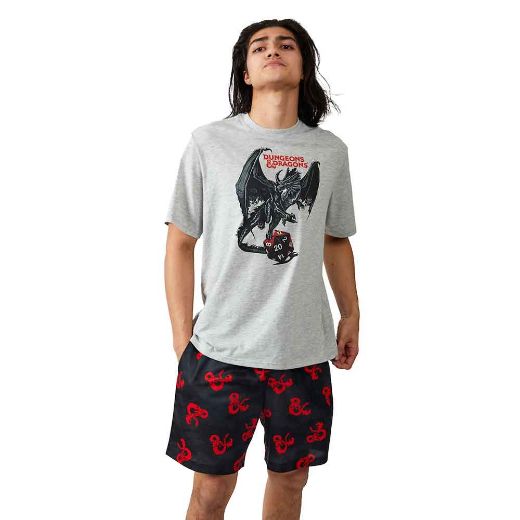Picture of Dungeons & Dragons Tee & Short Sleep Set