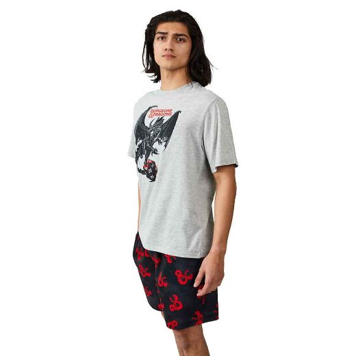 Picture of Dungeons & Dragons Tee & Short Sleep Set