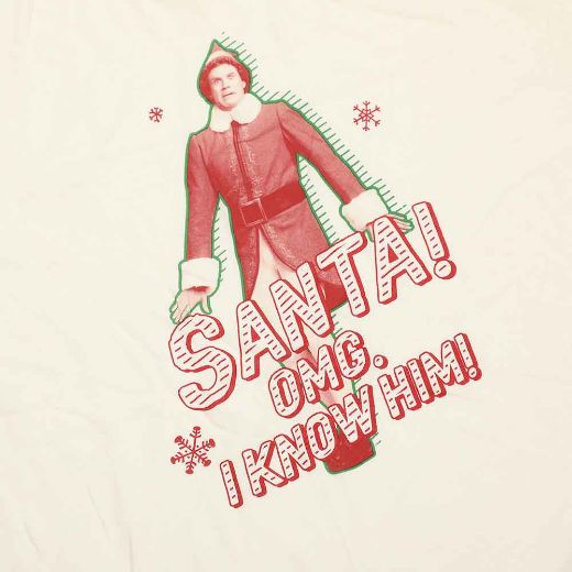 Picture of Elf OMG I Know Him Loungwear Set