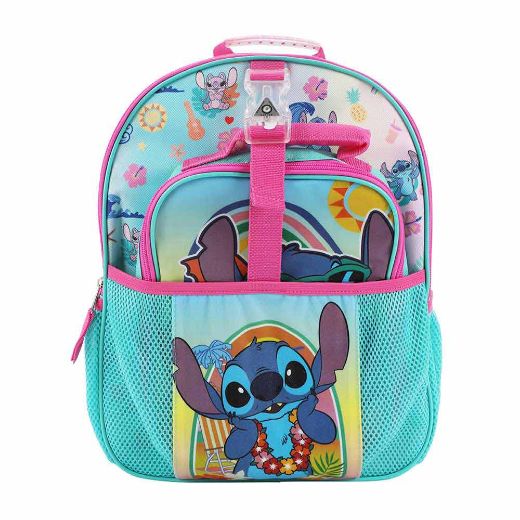 Picture of Disney Stitch Light Up Buckle 4 pc Toddler Backpack Set