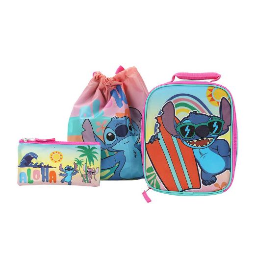 Picture of Disney Stitch Light Up Buckle 4 pc Toddler Backpack Set