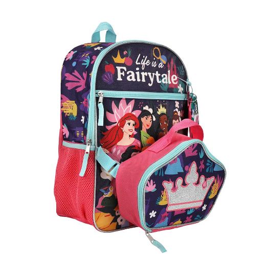 Picture of Disney Fairytale 5 pc Youth Backpack Set