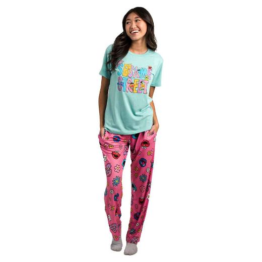 Picture of Sesame Street Retro Flower Loungwear Set