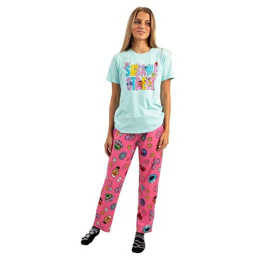 Picture of Sesame Street Retro Flower Loungwear Set