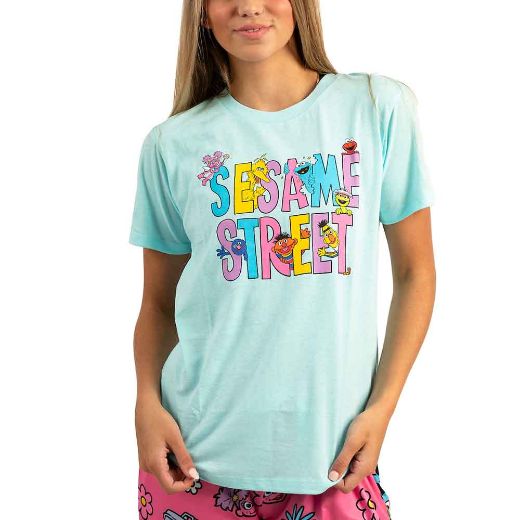 Picture of Sesame Street Retro Flower Loungwear Set