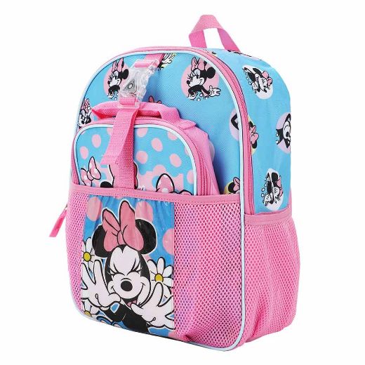 Picture of Disney Minnie Mouse Light Up Buckle 3 pc Toddler Backpack Set