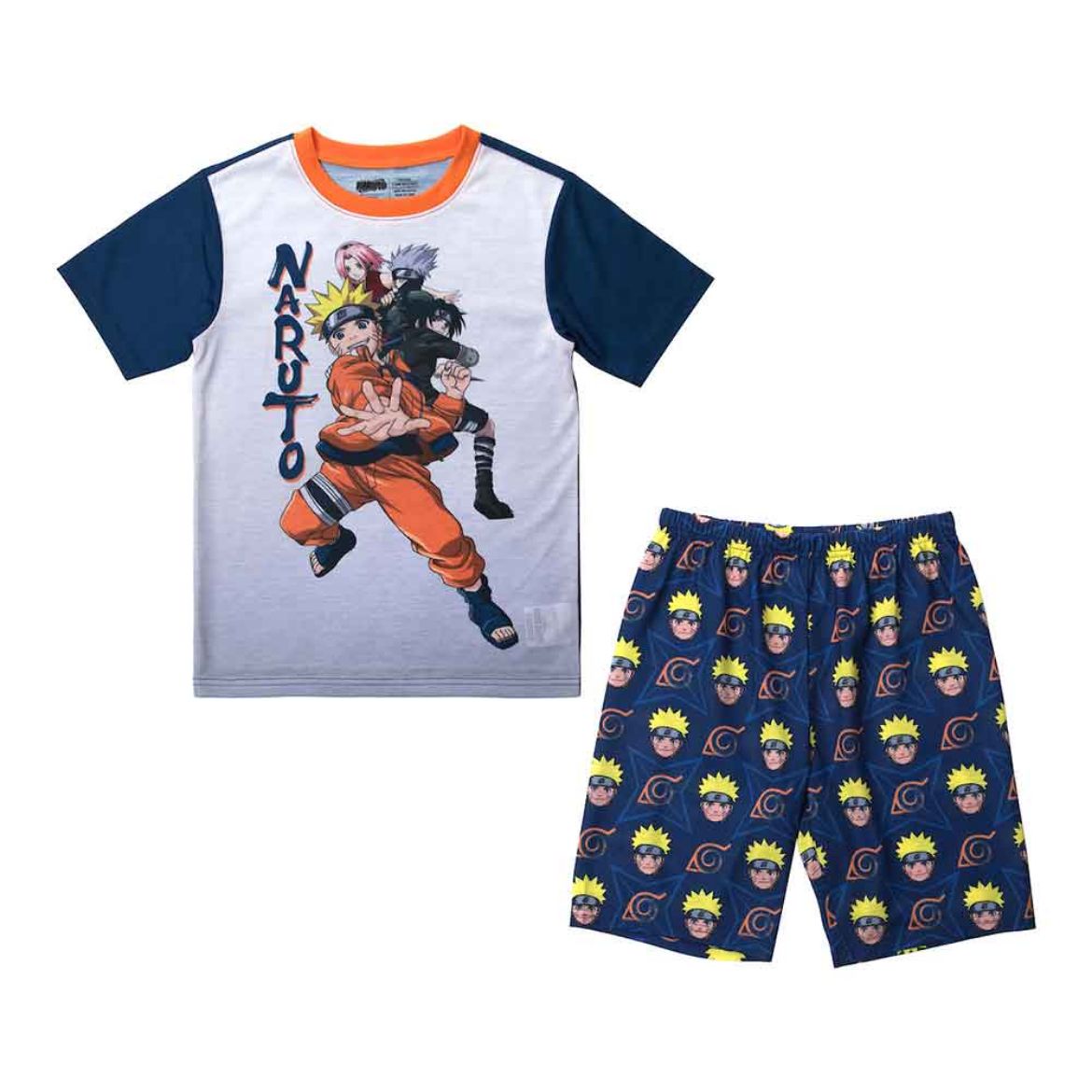 Picture of Naruto Characters Youth Tee & Shorts Set
