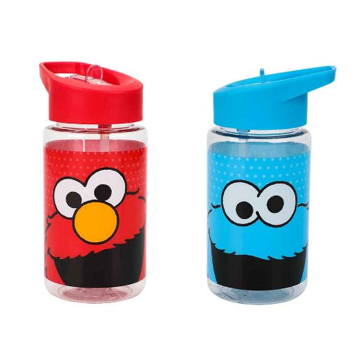 Picture of Sesame Street Cookie Monster & Elmo 14 oz. 2 Pack Water Bottle Set