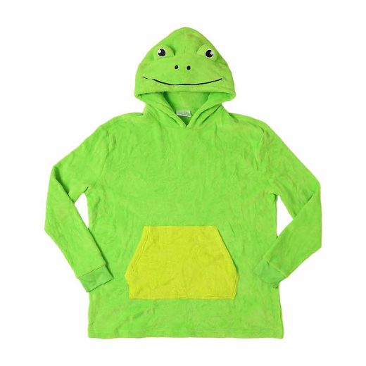 Picture of Bioworld Frog Pillow & Hoodie Blanket