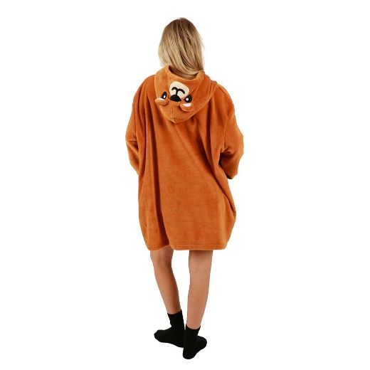 Picture of Bioworld Bear Pillow & Hoodie Blanket